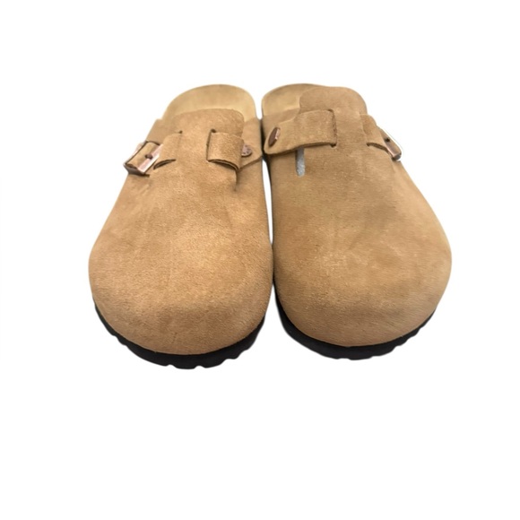 Birkenstock Boston Tan Soft Footbed Clogs Size 37 - Picture 2 of 3